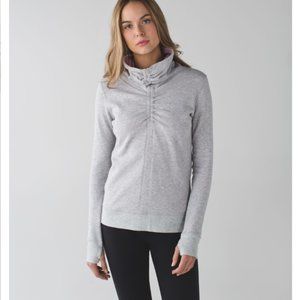 Lululemon In A Cinch Long Sleeve Tee - reversible sweatshirt funnel neck